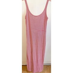GAP Stripe Maxi Dress with Slit